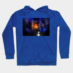 100 Keys ghostly little girl golden keys nightmare mansion Hoodie